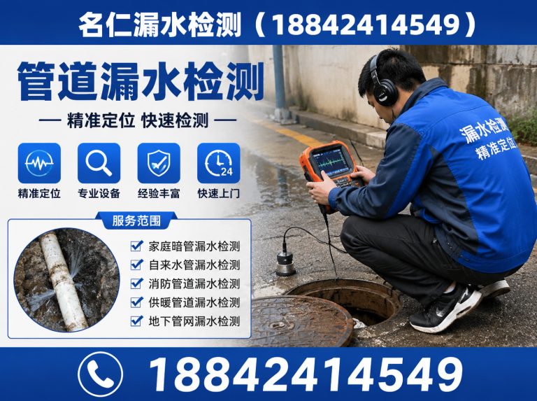 沈河区名仁漏水检测展示图